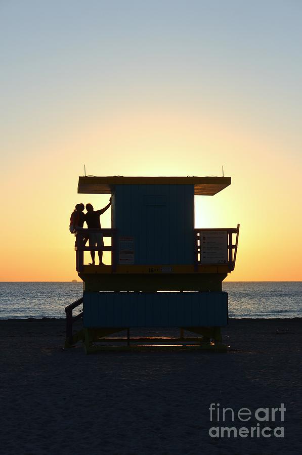 Beach Photograph - Early Morning Selfie by Mesa Teresita