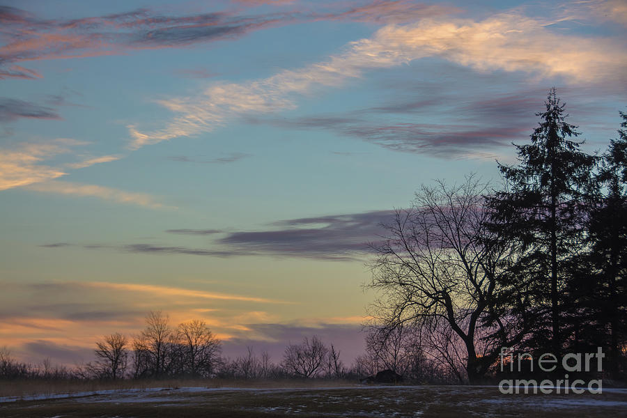 Early Morning Sky Photograph by Cheryl Baxter