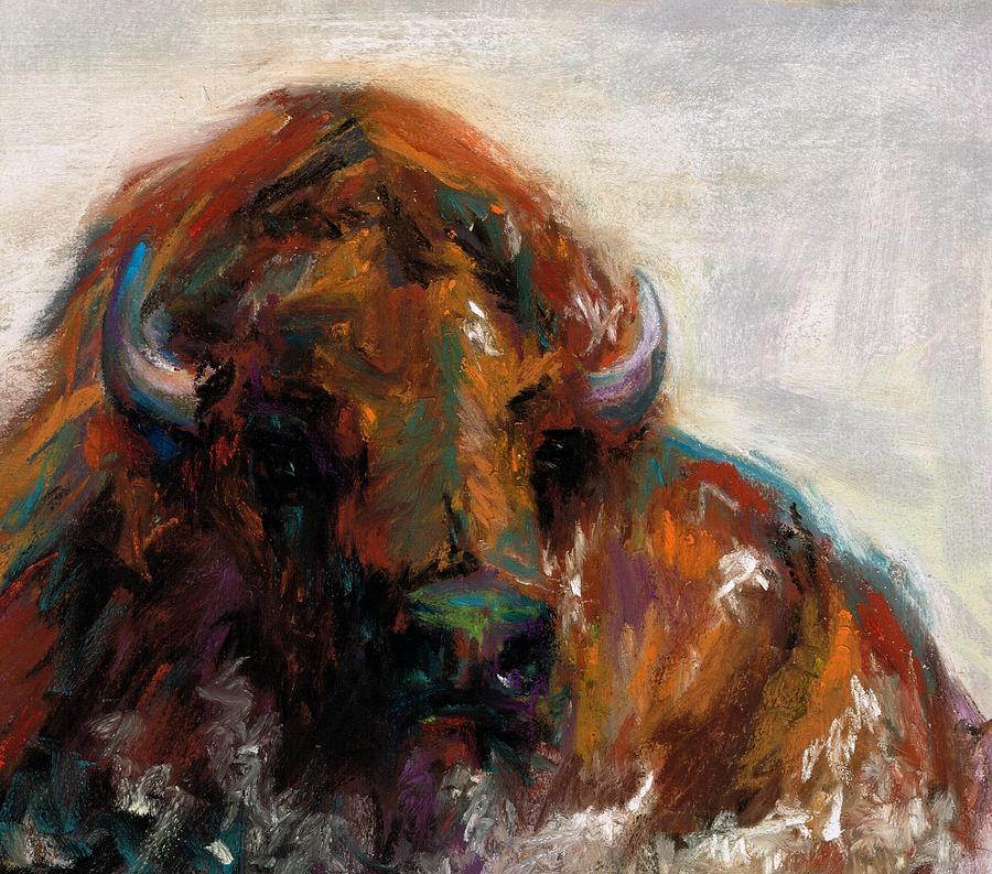 Buffalo Painting - Early Morning Sunrise by Frances Marino