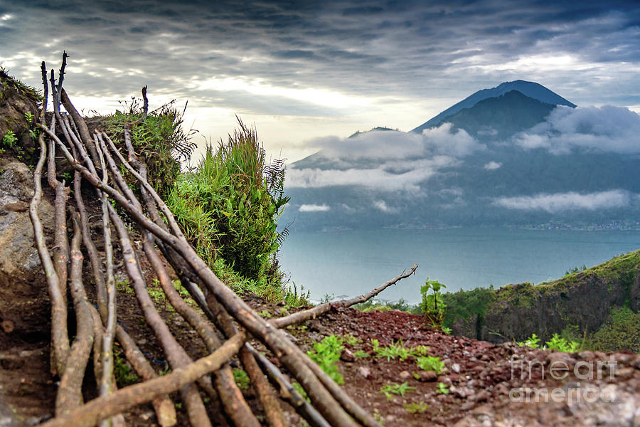 Early Morning View over Lake Batur - Danau Batur - from Mount Batur by Global Light Photography - Nicole Leffer Early Morning View over Lake Batur - Danau Batur - from Mount Batur by Global Light Photography - Nicole Leffer