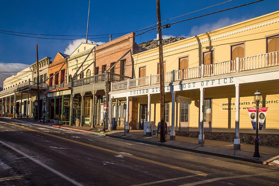 Early Morning Virginia City Photograph by Marc Crumpler
