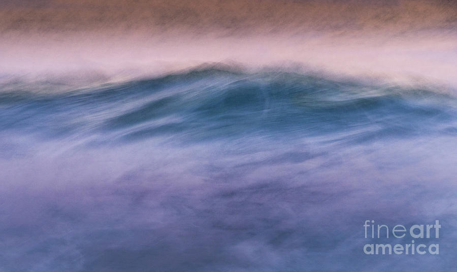 Early Morning wave Photograph by Patti Schulze