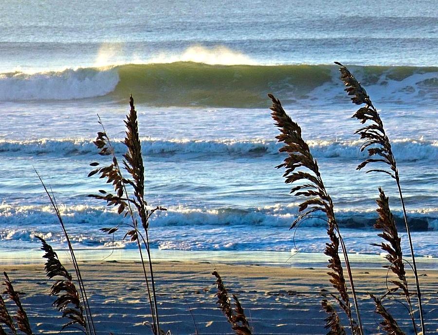 Early Morning Waves Photograph by Betty Buller Whitehead