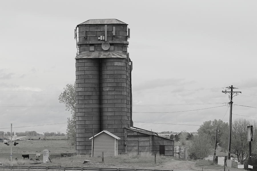 Early Silos Photograph by Trent Mallett
