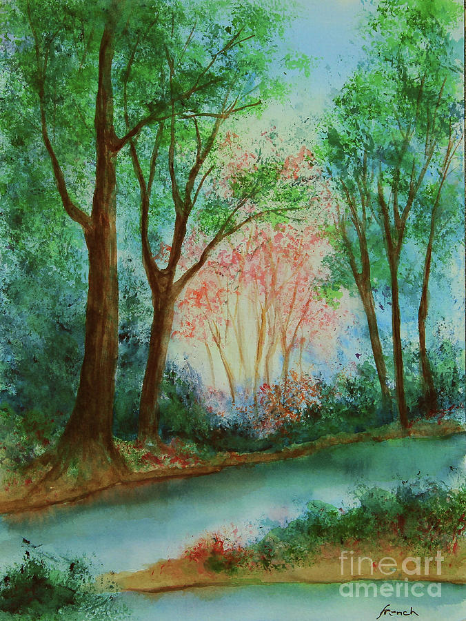 Early Spring Painting by Jeanette French
