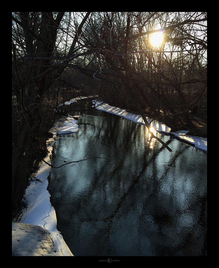 Early Spring Minnehaha Creek Photograph by Tim Nyberg
