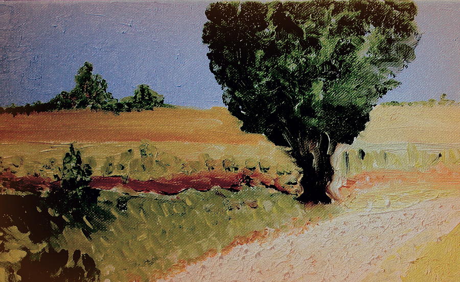 Tree Painting - Early Sunday Morning by Bill OConnor
