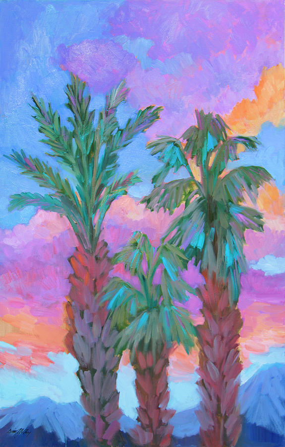 Early Sunrise Painting by Diane McClary