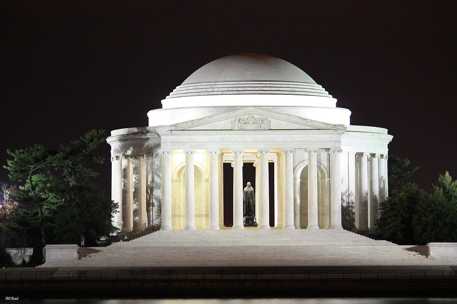 Early Washington Mornings - The Jefferson Memorial Photograph by Ronald Reid