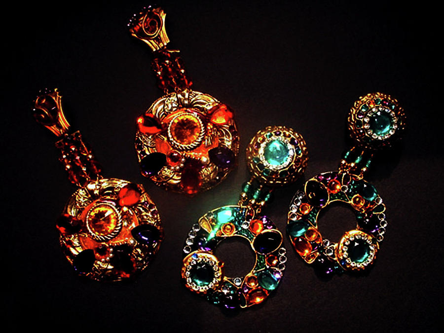Earrings for Caftans Jewelry by Patricia Rachidi