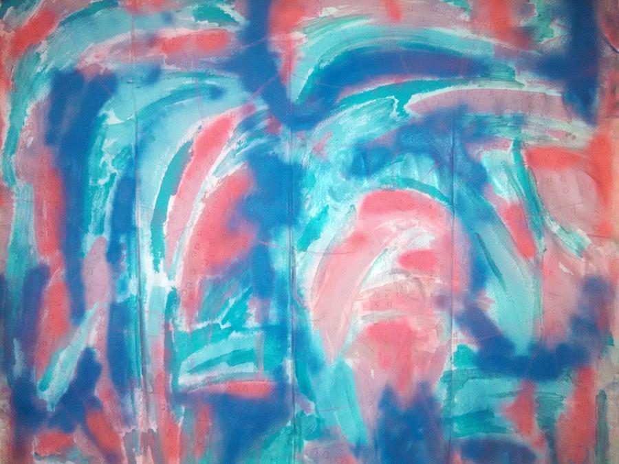 Abstract Painting - Earth and Water by Isaac Kenley Abstract Painting - Earth and Water by Isaac Kenley