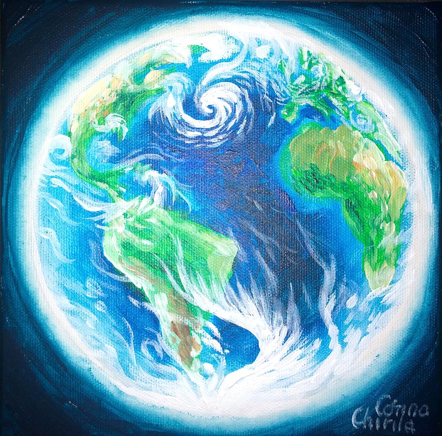 Earth Painting by Chirila Corina - Pixels