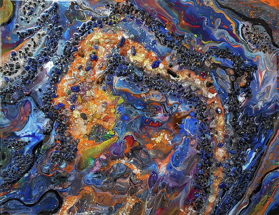 Earth Gems #18W01 Painting by Lori Sutherland