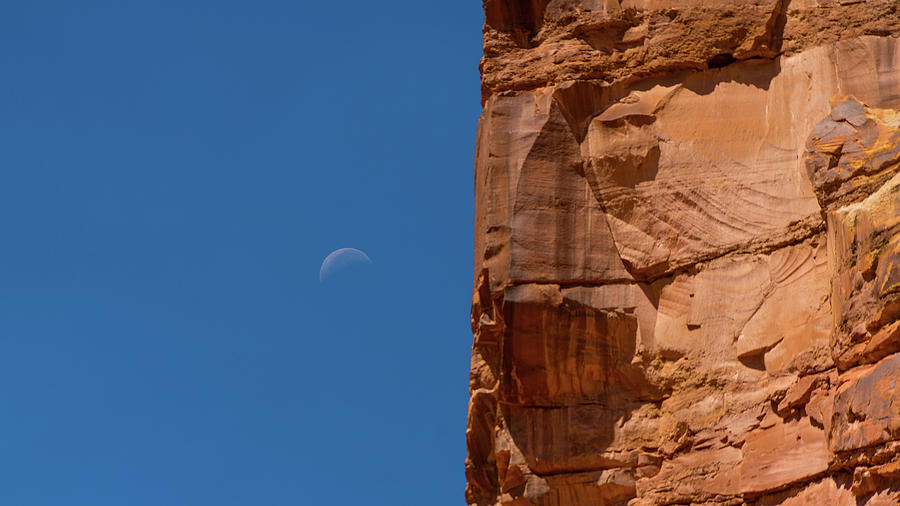 Earth Meets Moon Capitol Reef National Park Utah Photograph by Lawrence S Richardson Jr