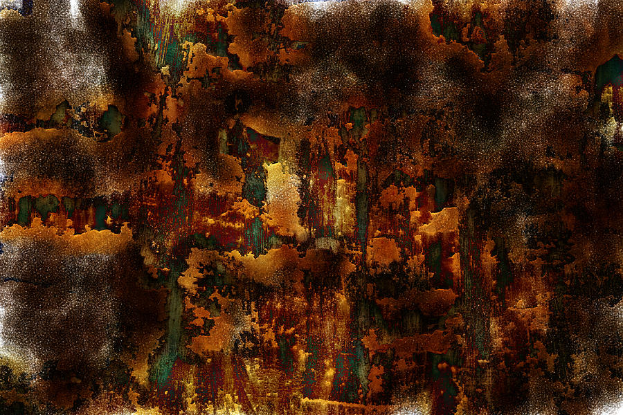 Abstract Painting - Earth Tones by Frank Tschakert