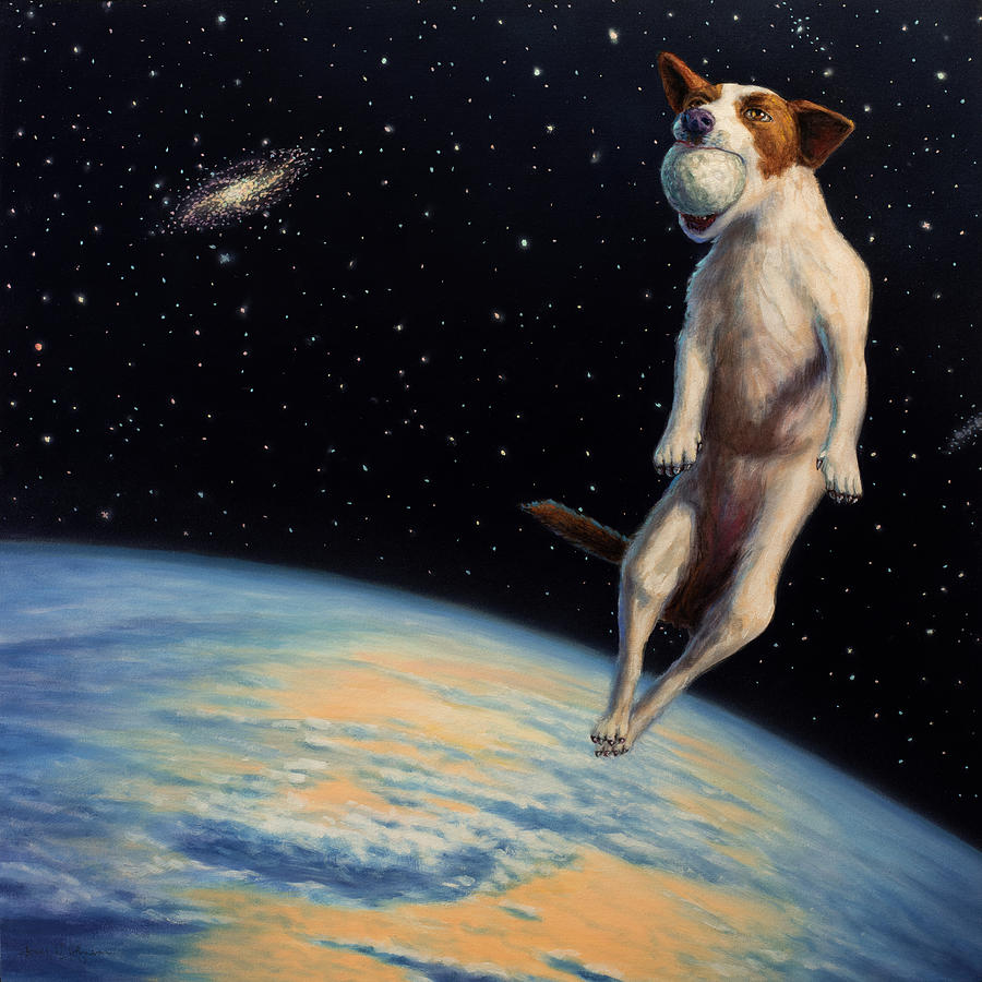 Dream Painting - Earthbound Dream by James W Johnson Dream Painting - Earthbound Dream by James W Johnson