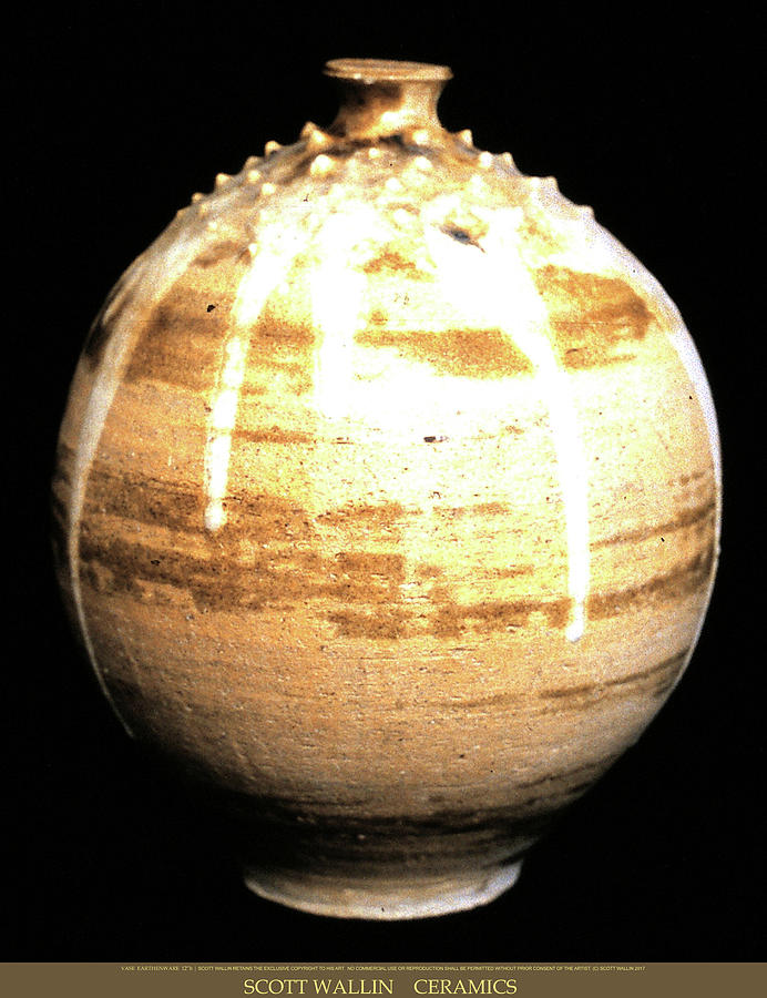 Earthenware vase Ceramic Art by Scott Wallin