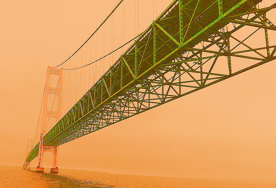 Bridge Photograph - Earthlings Creation by Shawn Taylor