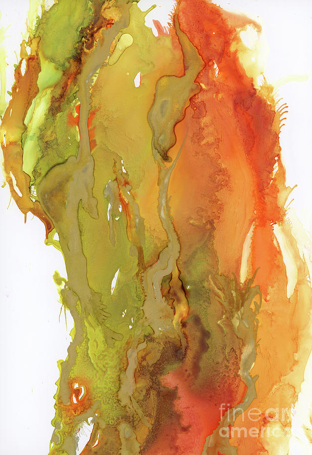 Abstract Painting - Earthy by Ellen Jane