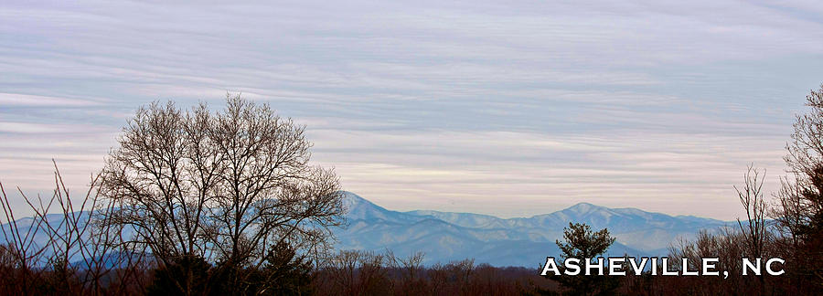 East Asheville North Carolina Panorama Photograph by John Haldane