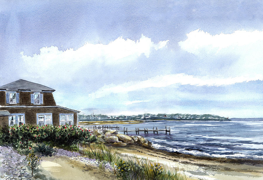 East Beach Painting by Paul Gardner