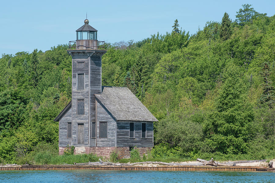 East Channel Lighthouse Photograph by Kathryn Lund Johnson