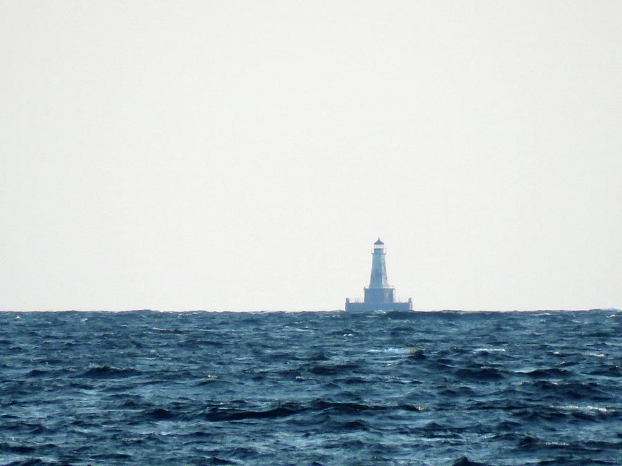 East Charity Shoal Light Photograph by Dennis McCarthy