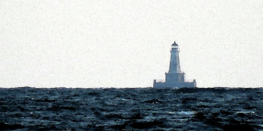      East Charity Shoal Light image Photograph by Dennis McCarthy