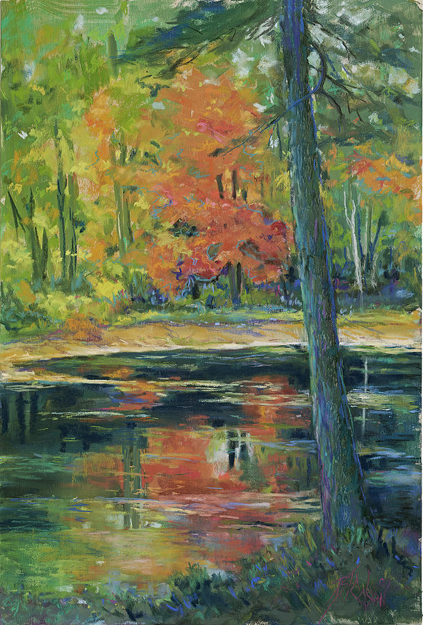 Fall Painting - East Coast Autumn by Billie Colson