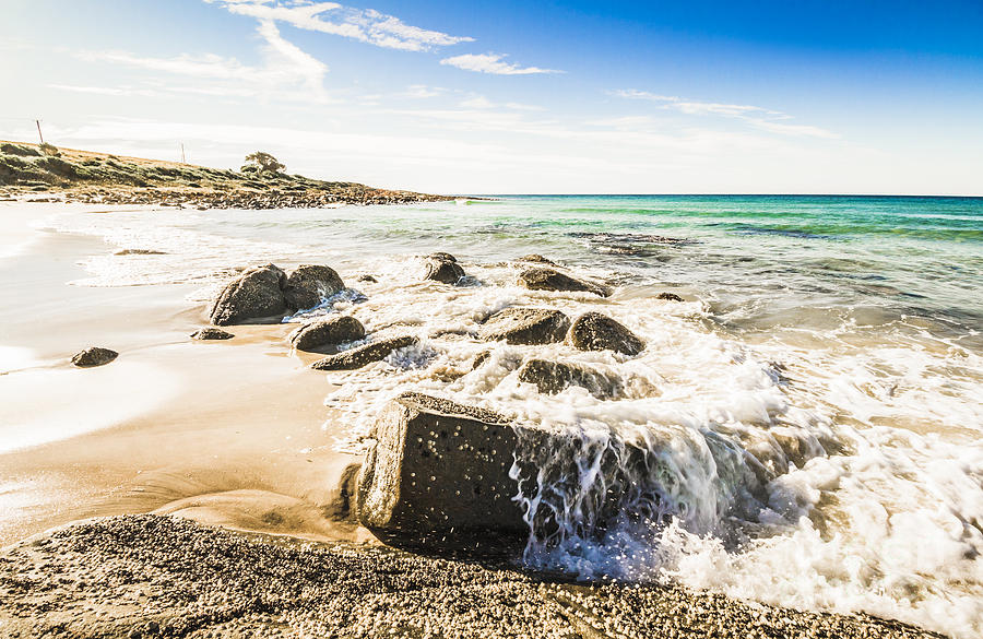 East Coast of Tasmania seascape Photograph by Jorgo Photography