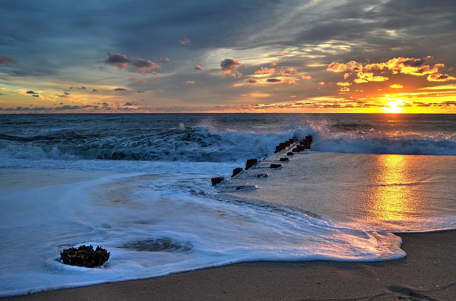 Aktiv dekorere Tochi træ East Coast Sunrise, Jersey Shore Photograph by Bob Cuthbert - Pixels
