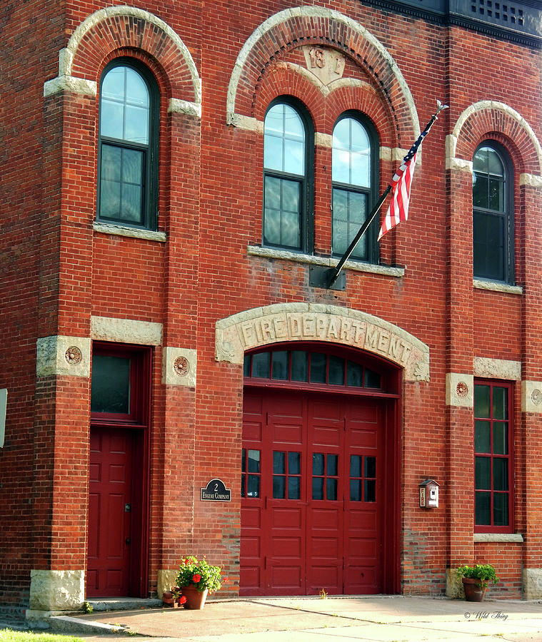 East End Firehouse  Photograph by Wild Thing