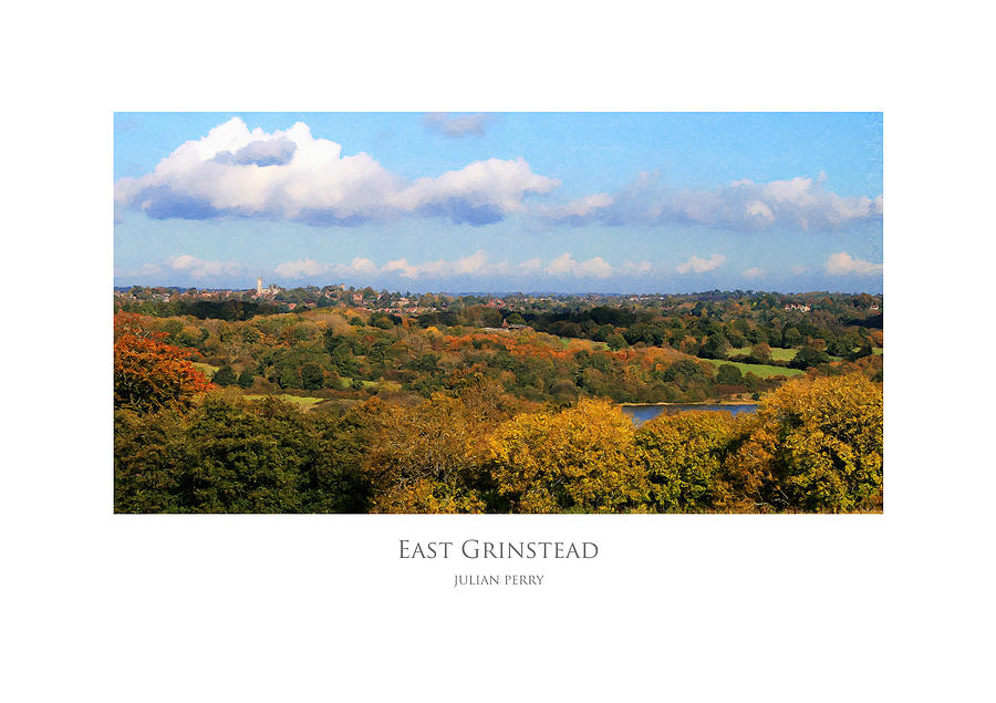 East Grinstead Digital Art by Julian Perry