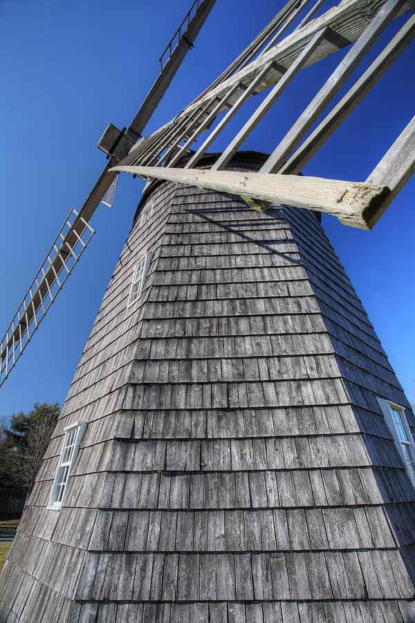 East Hampton Windmill Photograph by Steve Gravano