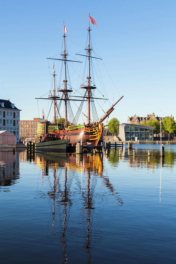 East India Ship At National Maritime Museum Photograph By Werner 