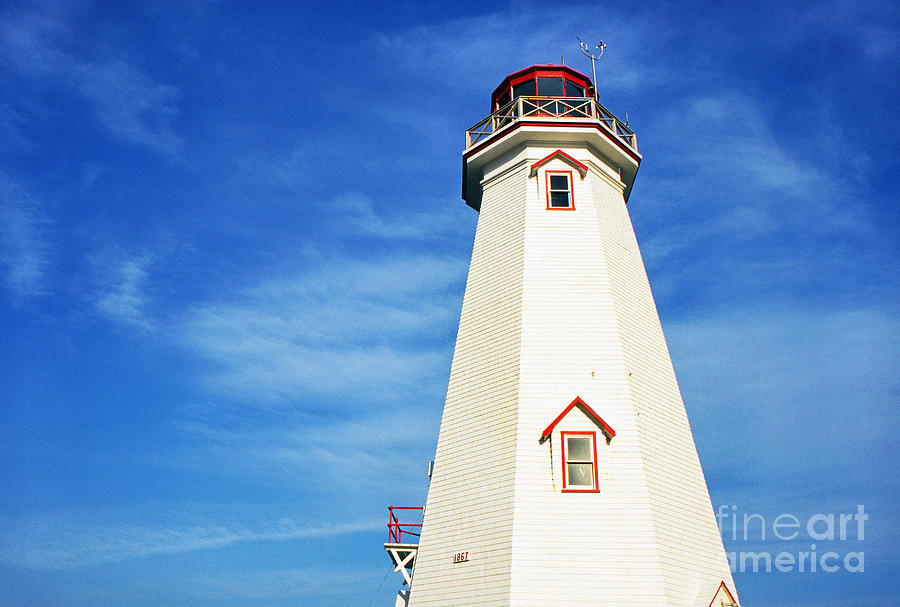 Lighthouse Photograph - East Point Lightstation Prince Edward Island by Thomas R Fletcher