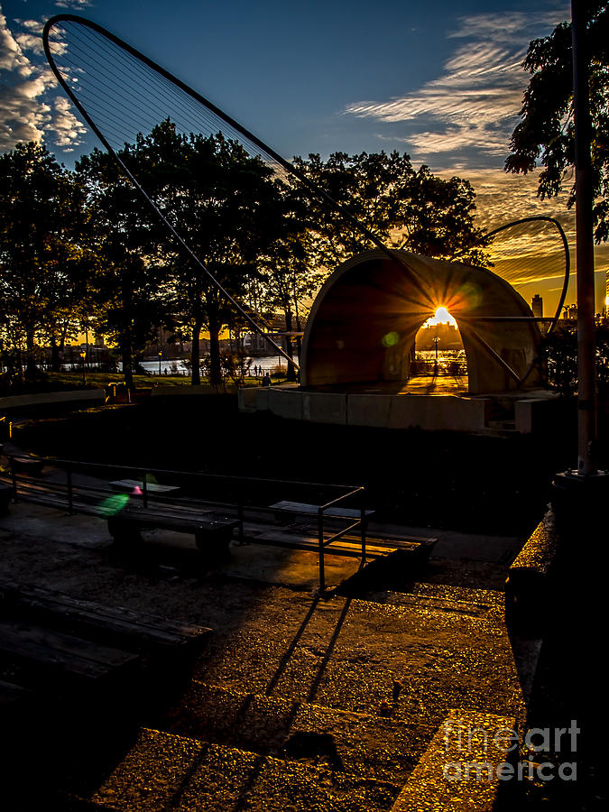 East River Amphitheater Photograph by James Aiken