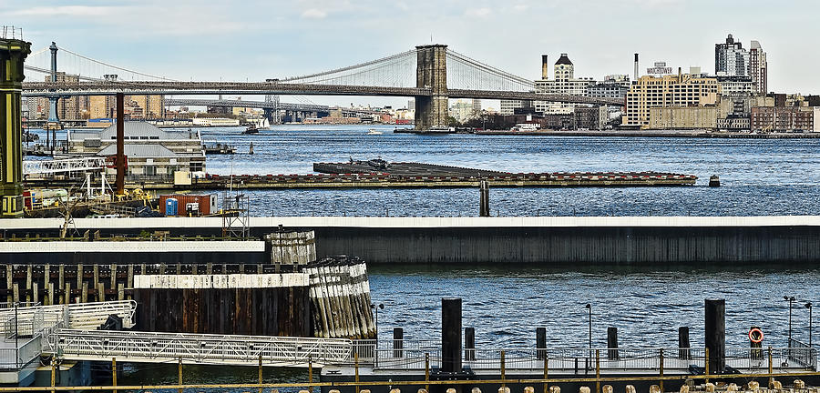 East River Bridges Photograph by John Amelia - Fine Art America