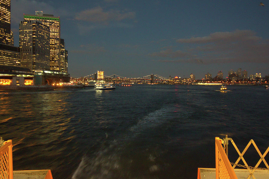 New York City Photograph - East River Evening by Robert McCulloch