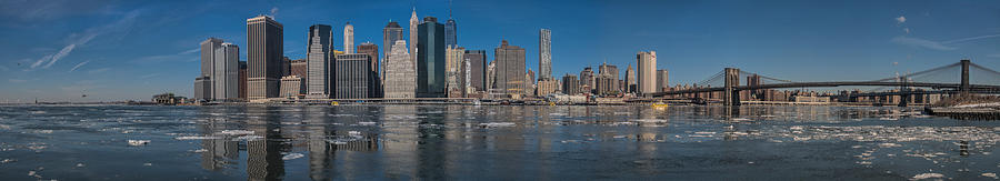 East River Ice Photograph by S Paul Sahm
