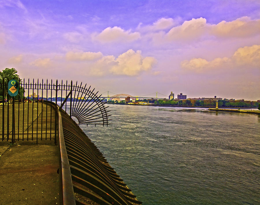 New York City Photograph - East River View Looking North by Madeline Ellis