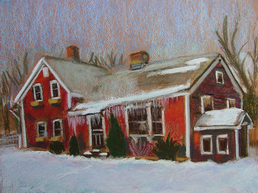 East Road Pastel by Mary Capriole