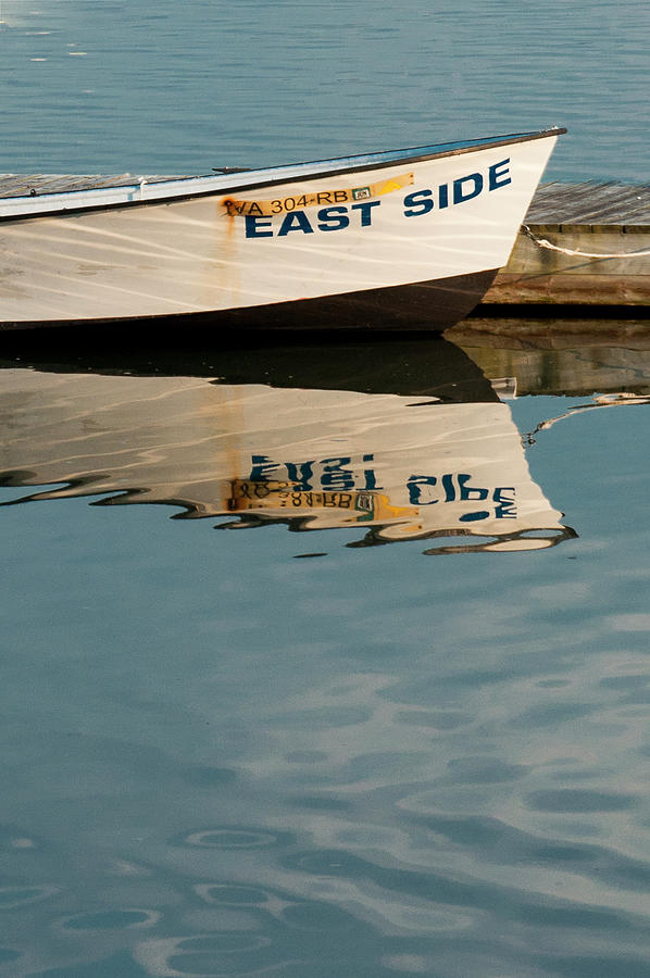 East Side Dinghy Photograph by Ginger Stein