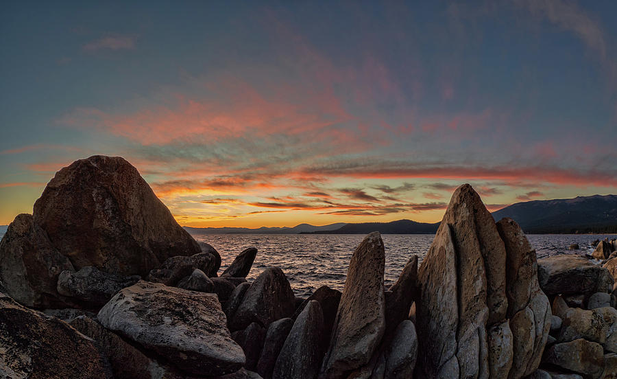 East Tahoe Sunset Photograph by Martin Gollery