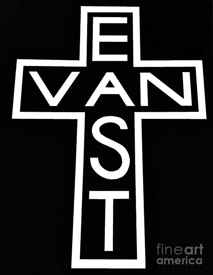 Dean Edwards Photograph - East Van Cross Blackwhite by Dean Edwards