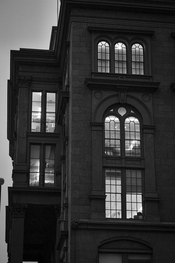 East Village Windows Photograph by Bob Estremera