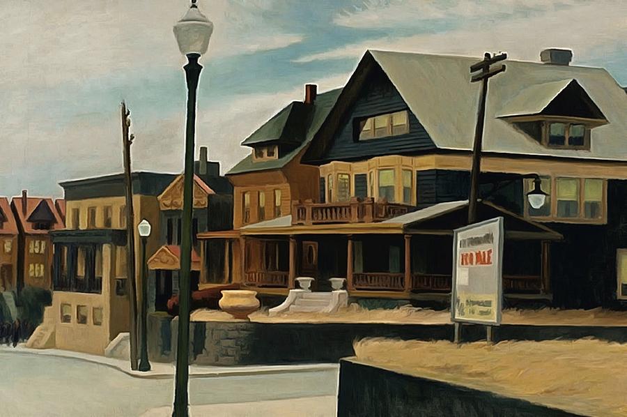 East Wind Over Weehawken Photograph By Edward Hopper