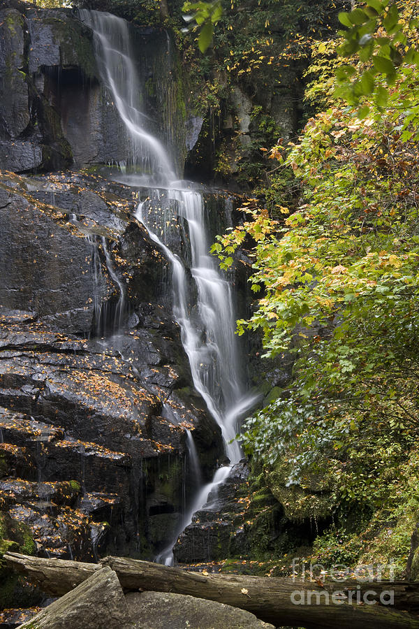 Eastatoe Falls in North Carolina Photograph by Jill Lang