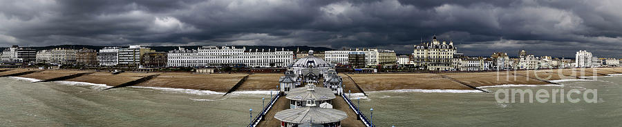 Eastbourne panorama Photograph by Heiko Koehrer-Wagner