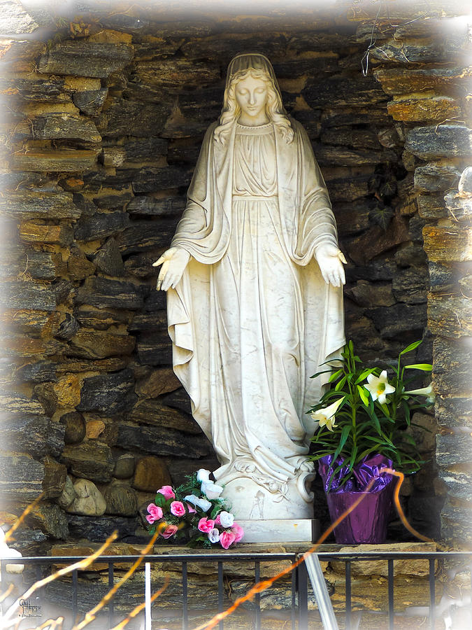 Easter Angel - the Madonna Photograph by Glenn Feron